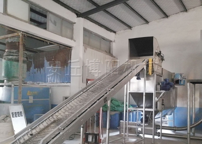 安丘博陽機(jī)械自動(dòng)拆包機(jī)、塑料顆粒自動(dòng)拆包輸送機(jī)