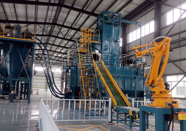 碳酸氫銨全自動破袋機(jī)優(yōu)勢、新疆機(jī)械手自動拆包機(jī)介紹